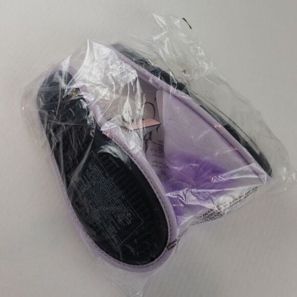 Victoria's Secret VS Furry Pom Slides Slipper NWT - Picture 3 of 3
